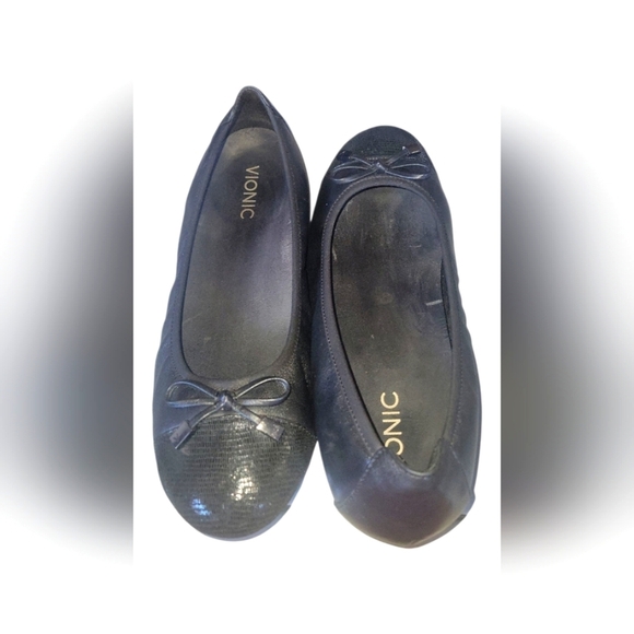 Vionic Spark Minna Women's Black Ballet Flats Sz 8.5 - Picture 3 of 8